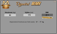 Program pro výpočet BMI (521kB)